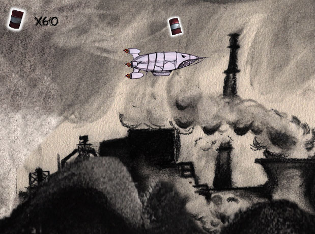 Charcoal Blimp Experiments