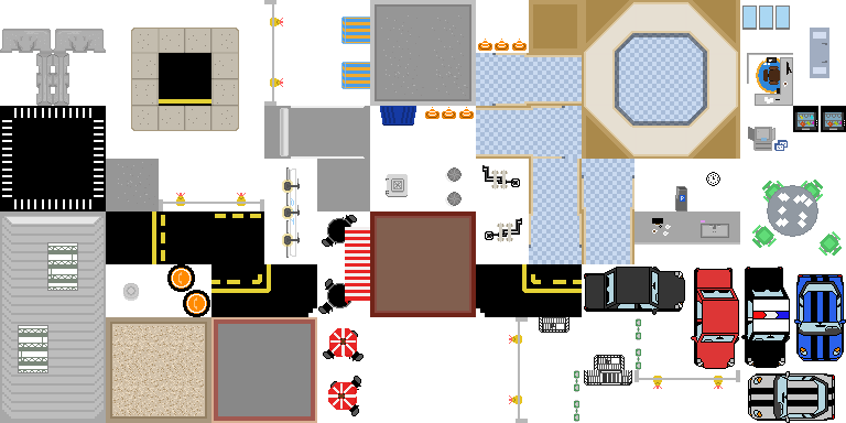 City Sprite Sheet