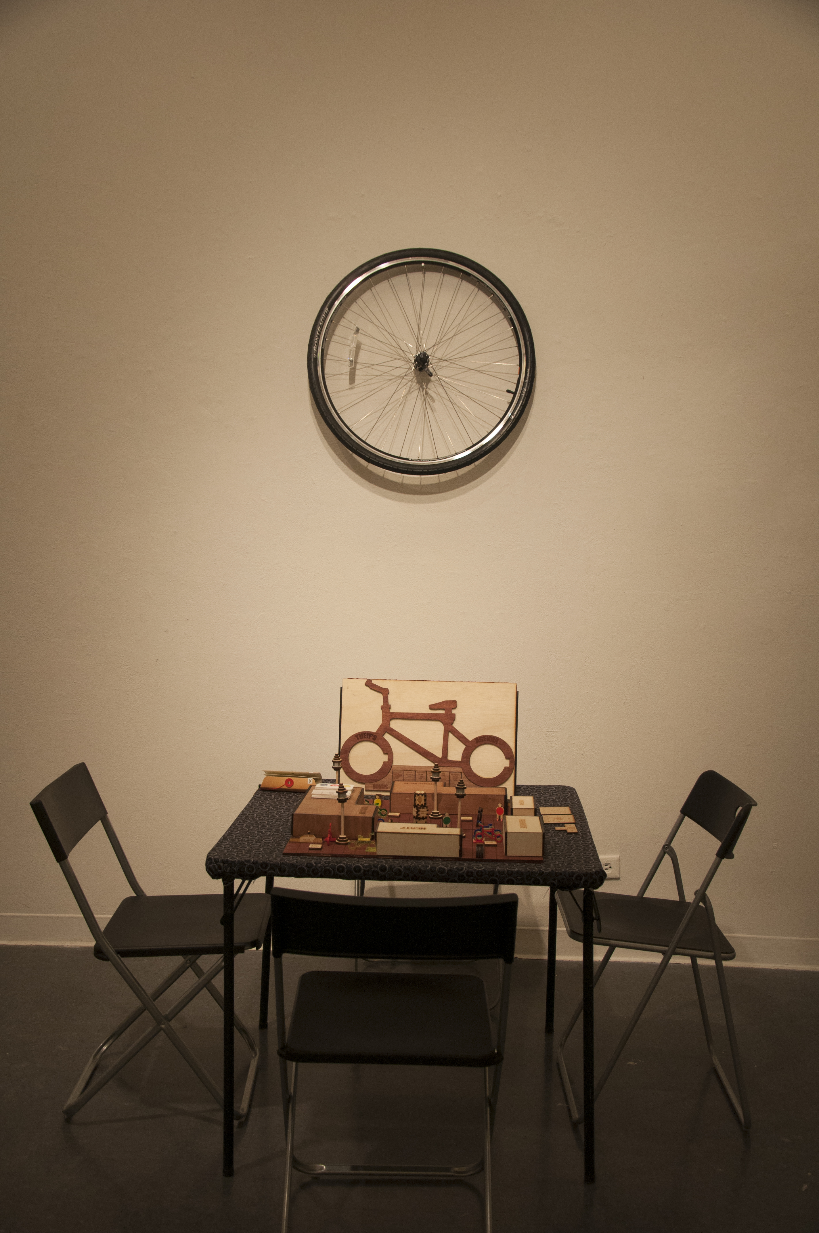 Interactive Bike Game Installation